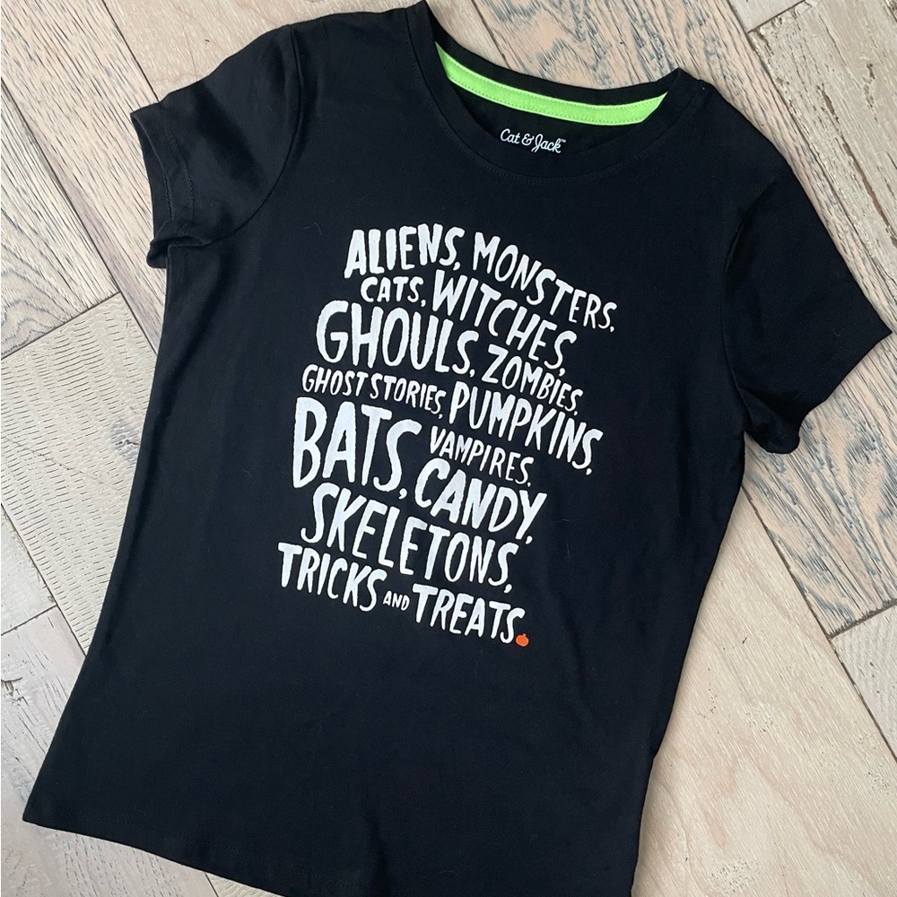 Cat & Jack Halloween shirt